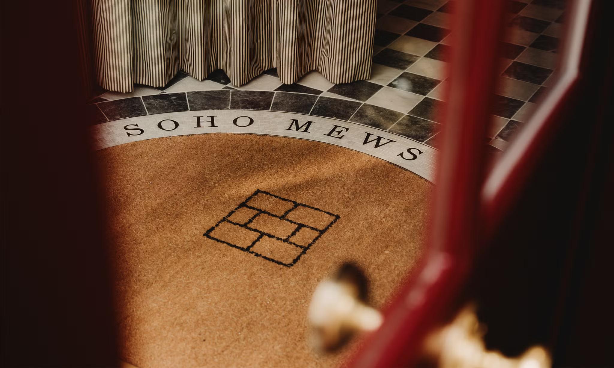 Mews logo doormat